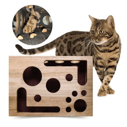 Cleara™ Cat Scratch Box – Self Trimming Nail Care & Play Toy
